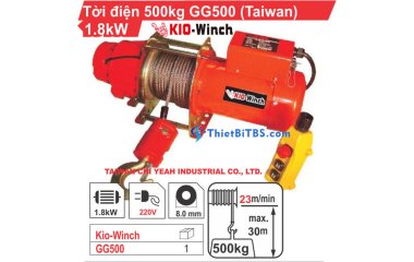 TỜI KIO WICH TAIWAN 25M/P - 500KG - GG500