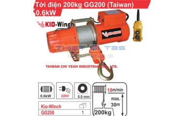 TỜI KIO WICH TAIWAN 18M/P - 200KG - GG200
